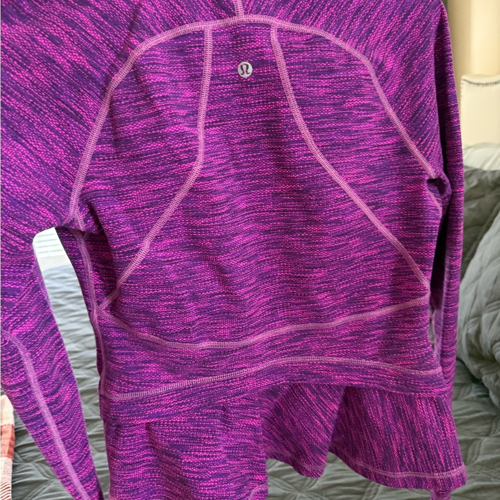 Lululemon Athletica Vibrant Purple Jacket - Picture 2 of 6